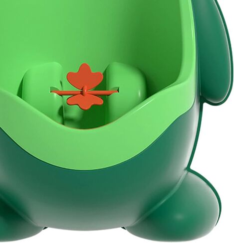 Agatige Kids Urinal for Boys, Potty Training Urinal Wall Mounted Standing Position Toddler Toilet Boy Potty Training Toilet Potty Trainer for Toddlers(Green) in Kuwait