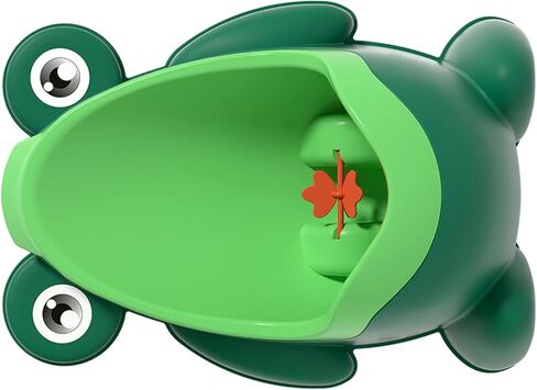 Agatige Kids Urinal for Boys, Potty Training Urinal Wall Mounted Standing Position Toddler Toilet Boy Potty Training Toilet Potty Trainer for Toddlers(Green) in Kuwait