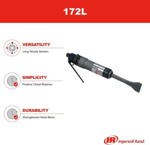 Ingersoll Rand 172L Air Chisel Scaler, 5500 BPM, 9/16" Stroke in Saudi Arabia