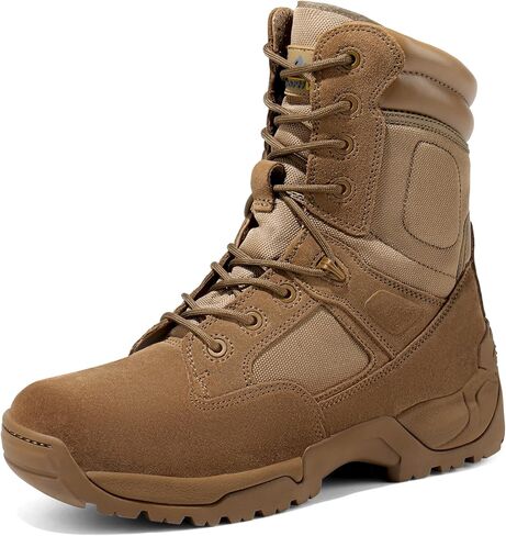 NORTIV 8 Men's Military Tactical Work Boots Hiking Motorcycle Combat Boots in Saudi Arabia