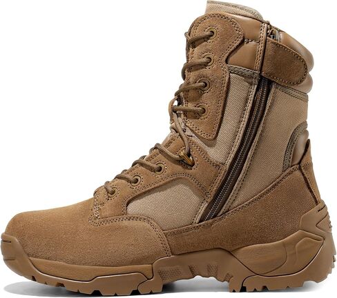 NORTIV 8 Men's Military Tactical Work Boots Hiking Motorcycle Combat Boots in Saudi Arabia