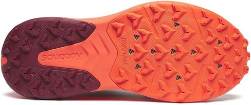 Saucony Women's Xodus Ultra 3 Hiking Shoe, Currant/PEPP, 8.5 in Saudi Arabia