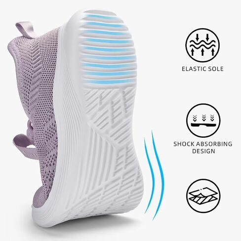 Lamincoa Slip On Womens Walking Shoes Hands Free Tennis Running Shoes Lightweight Memory Foam Gym Sneakers Jogging and Casual Sports Shoes for Women in Saudi Arabia