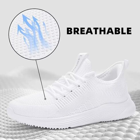 Lamincoa Slip On Womens Walking Shoes Hands Free Tennis Running Shoes Lightweight Memory Foam Gym Sneakers Jogging and Casual Sports Shoes for Women in Saudi Arabia