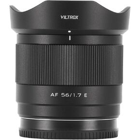 VILTROX AF 56mm f/1.7 E STM Lens for Sony E, White Limited Edition 56mm F1.7 Auto Focus Lens for Sony ZV-E10L ZV-E10 II a7cr a7cii ZV-E1 ZV-1 II