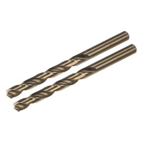 uxcell 9.8mm Drilling Dia Straight Shank High Speed Steel Cobalt Metric Twist Drill Bit Rotary Tool 2pcs