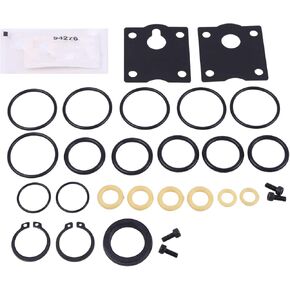 HOLDWELL Air Section Repair Kit 637118-C Compatible with Ingersoll Rand ARO 1" & 1 1/2" Metallic & Non-Metallic Pumps & 2" Non-Metallic Pumps