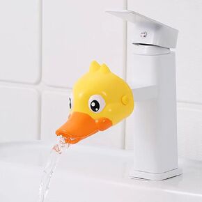 Faucet Extender for Kitchen Bathub Sink Universal Sink Handler Extender Fun and Safe Hand-Washing with Sink Faucet Extender for Toddlers and Babies(Yellow)