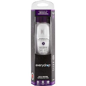 everydrop by Whirlpool Ice and Water Refrigerator Filter 1, EDR1RXD1, Single-Pack , Purple