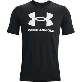 Under Armour Men's Sportstyle Logo Tee Loose Black Short-Sleeve T-Shirt (XL)