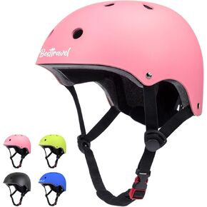 Kids Helmet, Toddler Helmet Adjustable Toddler Bike Helmet Age 5 and Older Boys Girls Multi-Sports Safety