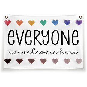 Welcome Sign Canvas Flag,Welcome Canvas Banner For Livingroom Bedroom The Gate Of The Door, Black And Yellow Sign Flag Decor 30X20 Inch
