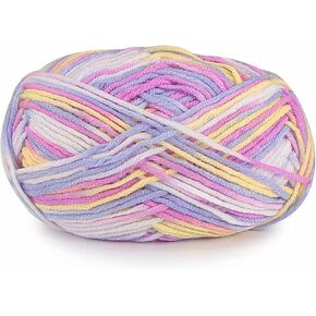 50g Baby Cotton Yarn for Crocheting Acrylic Yarn Soft Yarn for Knitting Red Heart Yarn Worsted Weight Yarn DIY
