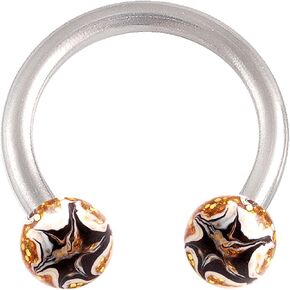 bodyjewellery Septum Jewelry Cartilage Earring 16g Surgical Steel 5/16 8mm Horseshoe Circular Barbell Lip Tragus Hoop Nose Ring Piercing