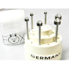 Jewelry Setting Burs Fig 413 Jewelers Stone Setters Bur 040-080 Large 6 Pc Set