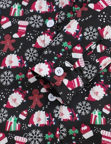 Toddler Baby Boy Christmas Outfits Santa Claus Shirt +Pants 2pcs Gentleman Set in Saudi Arabia