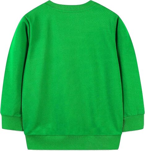 طفل بنين عيد الميلاد البلوز الاطفال عيد الميلاد الرنة سانتا عطلة سترة طويلة الأكمام Crewneck البلوز 2-7T in Saudi Arabia