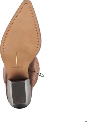 Dolce Vita Women's RAJ Fashion Boot, DK BROWN SUEDE, 7.5 in Saudi Arabia