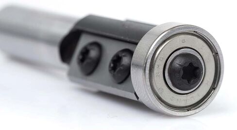 Carbide Insert Flush Trim Router Bits 1/2"Shank x 3/4"Dia. x 30 mm,Shank Bearing Template Bit,with Rotation Blades for Wood Flush Trimming in Kuwait