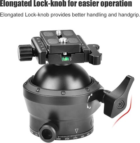 SUNWAYFOTO XB-70DL 70mm Low Profile Tripod Ball Head,Ballhead for Cameras,Load 88lb(40KG) in Saudi Arabia