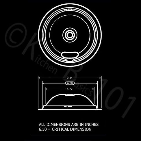 أساسيات المطبخ 101 WB31T10010 وWB31T10011 مقالي بديلة من الكروم لنطاق GE/Hotpoint الكهربائي مع فتحة قفل - تتضمن مقاليتين مقاس 6 بوصات و2 مقالي مقاس 8 بوصات، 4 عبوات in Kuwait