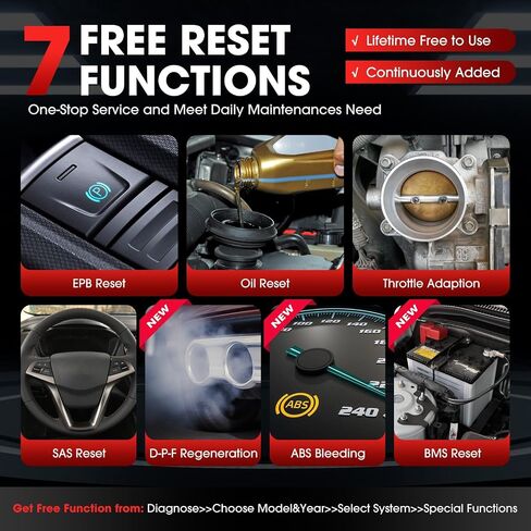 2023 Newest LAUNCH CRP129E Code Reader Oil/EPB/SAS/TPMS/DPF/BMS/Throttle Reset,Injector Coding Diagnostic Scanner,Lifetime Free Online Update,ABS SRS TCM Engine OBD2 Scanner,AUTO VIN + TPMS Tool in Saudi Arabia