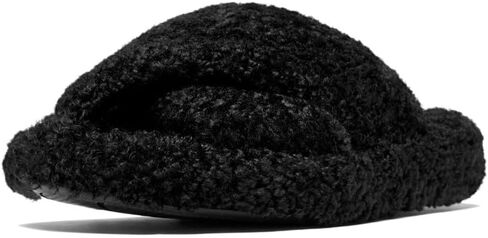 صندل نسائي من FitFlop Iqushion D-Luxe مبطن بشرائح تيدي كروس ويدج in Kuwait