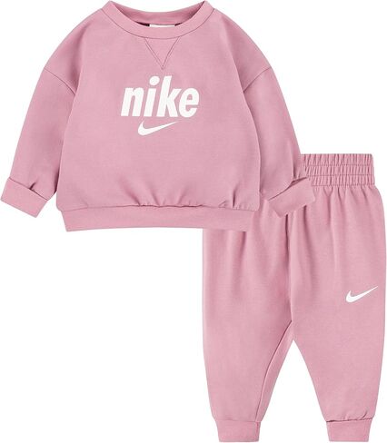 Nike Baby Boy's E1D1 Crew Set (Infant) Elemental Pink 12 Months in Saudi Arabia