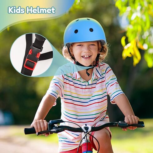 خوذة دراجة للأطفال من ميريرل، خوذة متدرجة قابلة للتعديل مع وسادات للركبة، وسادات للكوع، واقيات للمعصم، خوذة رياضية متعددة للتهوية من أجل لوح التزلج والتزلج على الجليد ودراجة سكوتر in Kuwait