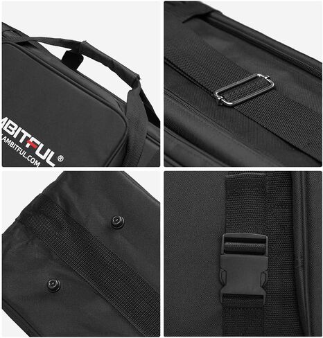 حقيبة حمل كبيرة لمعدات استوديو الصور مقاس 29.5 × 9.8 × 10.6 بوصة، للحوامل الثلاثية وحامل الإضاءة والمظلات ومجموعة إضاءة LED والتصوير الفوتوغرافي (29.5 بوصة / 75 سم) in Kuwait