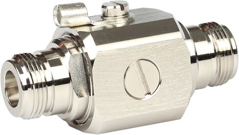 Lightning arrestor N Female to N Female Bulkhead Lightning Surge Protector IP67 with 90 V Gas Tube 50 Ohm DC-3GHz in Saudi Arabia