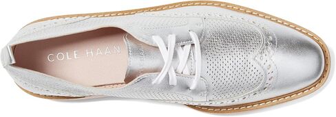 كول هان Originalgrand Platform Wing Tip Oxford Silver Talca/Rose Smoke 6.5 B (M) in Saudi Arabia