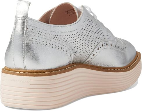 كول هان Originalgrand Platform Wing Tip Oxford Silver Talca/Rose Smoke 6.5 B (M) in Saudi Arabia