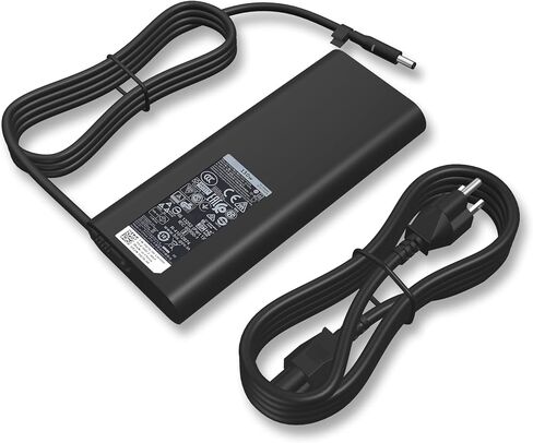240W 180W Laptop Charger for Dell Alienware 13 15 17 R1 R2 R3 R4 X51 M17 M15 M17X M18X,Dell Precision 17 7710 7730 7670 7780 7770 M6500 M6700 M6800 Computer AC Adapter Power Cord in Kuwait