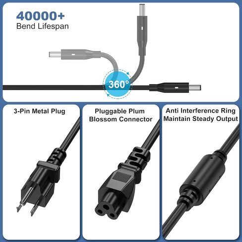 240W 180W Laptop Charger for Dell Alienware 13 15 17 R1 R2 R3 R4 X51 M17 M15 M17X M18X,Dell Precision 17 7710 7730 7670 7780 7770 M6500 M6700 M6800 Computer AC Adapter Power Cord in Kuwait