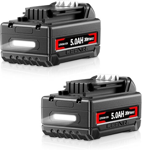 CNEER 5.0Ah LB2X4020 Lithium Battery Replace for Black and Decker 20V Lithium Battery Compatible with Black Decker Battery in Saudi Arabia