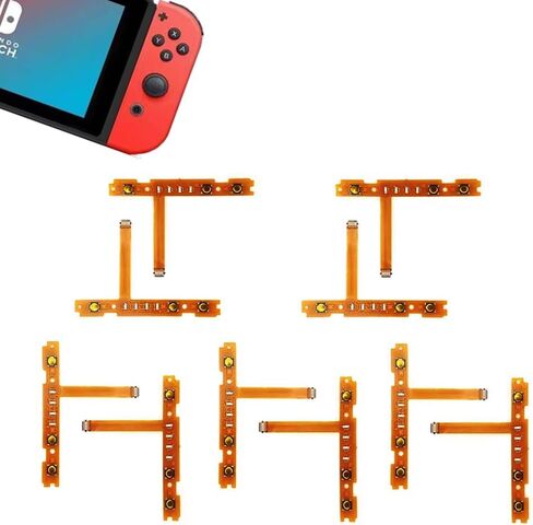 MYPUQIAO 1 Set SL SR Right Left Button Key Flex Cable Replacement for Nintendo Switch Joycon NS Joycon Controller with Repair Tool Set(Y2.0,+1.5screwdriver crowbar triangle paddles)(Joycon-SLSR) in Saudi Arabia