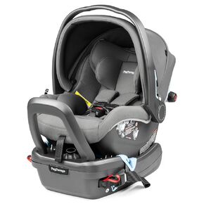 Peg Perego Primo Viaggio 4-35 K - Rear Facing Infant Car Seat - for Babies 4 to 35 lbs - Made in Italy - True Black (Black)