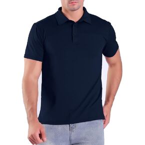 Facitisu Polo Shirts for Men Active Short Sleeve Performance Workout Golf Shirts in Saudi Arabia