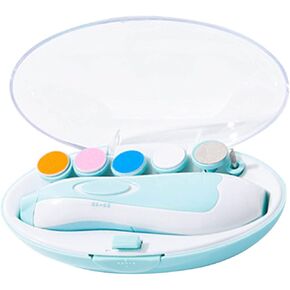 6 In 1 Electric Infant Nail Trimmer Cordless Low Noise Portable Electric Infant Nail Clippers for Baby Use