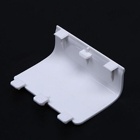 White Replacement Plastic Battery Back Cover Lid Door Shell for Xbox One Controller Accessories(ZS384) in Saudi Arabia