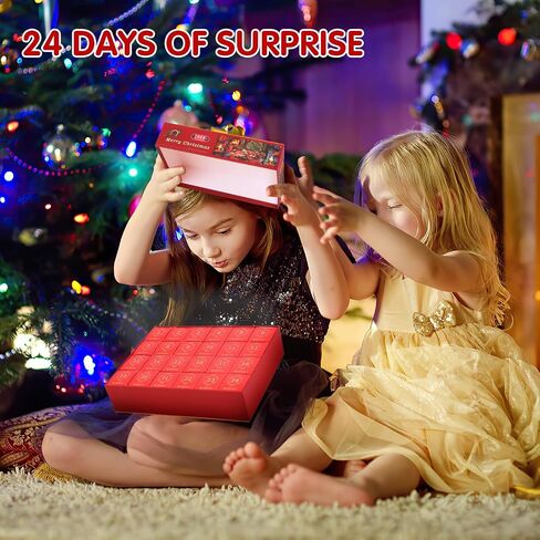 Advent Calendar 2024 Christmas Jigsaw Puzzles, Christmas Advent Calendar Puzzle 1008 Piece for Adult, 24 Days Christmas Countdown Calendar, Holiday Family Game Gifts Christmas Decoration (A) in Saudi Arabia