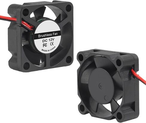 6PCS 3010 Brushless Cooling Fan DC 24V 30mm x 30mm x 10mm Cooling Fan 2pin Ball Bearing Brushless Cooling Fan for DIY 3D Printer Extruder Hotend Humidifier Computer Fan in Saudi Arabia