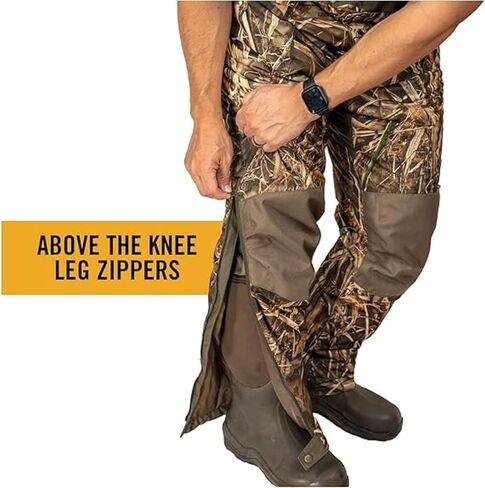 HOT SHOT Men’s Elite Camo Hunting Bib, Waterproof, Insulated, Designed for All Day Use in Saudi Arabia