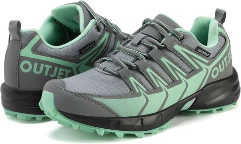 Women's Waterproof Hiking Shoes Lightweight Non-Slip Trails Walking Shoes Outdoor Sneakers in Saudi Arabia