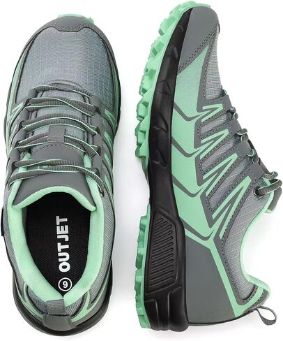 Women's Waterproof Hiking Shoes Lightweight Non-Slip Trails Walking Shoes Outdoor Sneakers in Saudi Arabia