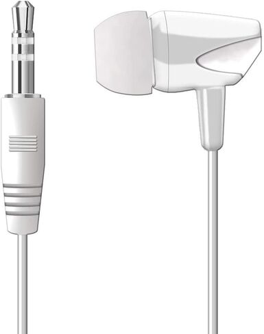 WEUTOP Single Earbud Stereo Headphone [ 3.3ft ] (Black) in Kuwait