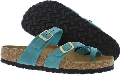 Birkenstock Mayari Oiled Leather Unisex Shoes in Saudi Arabia