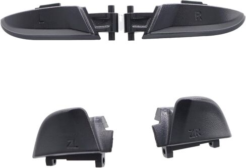 Deal4GO Left & Right L R ZL ZR Trigger Buttons set replacement for Nintendo Switch Pro Controller - Black in Saudi Arabia