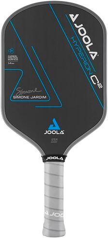 JOOLA Simone Jardim Hyperion C2 Pickleball Paddle - Aero-Curve Hyperion Shape with Charged Surface Technology from The Ben Johns Perseus - Balanced Pickleball Racket with Pop & Power - USAPA Approved in Kuwait
